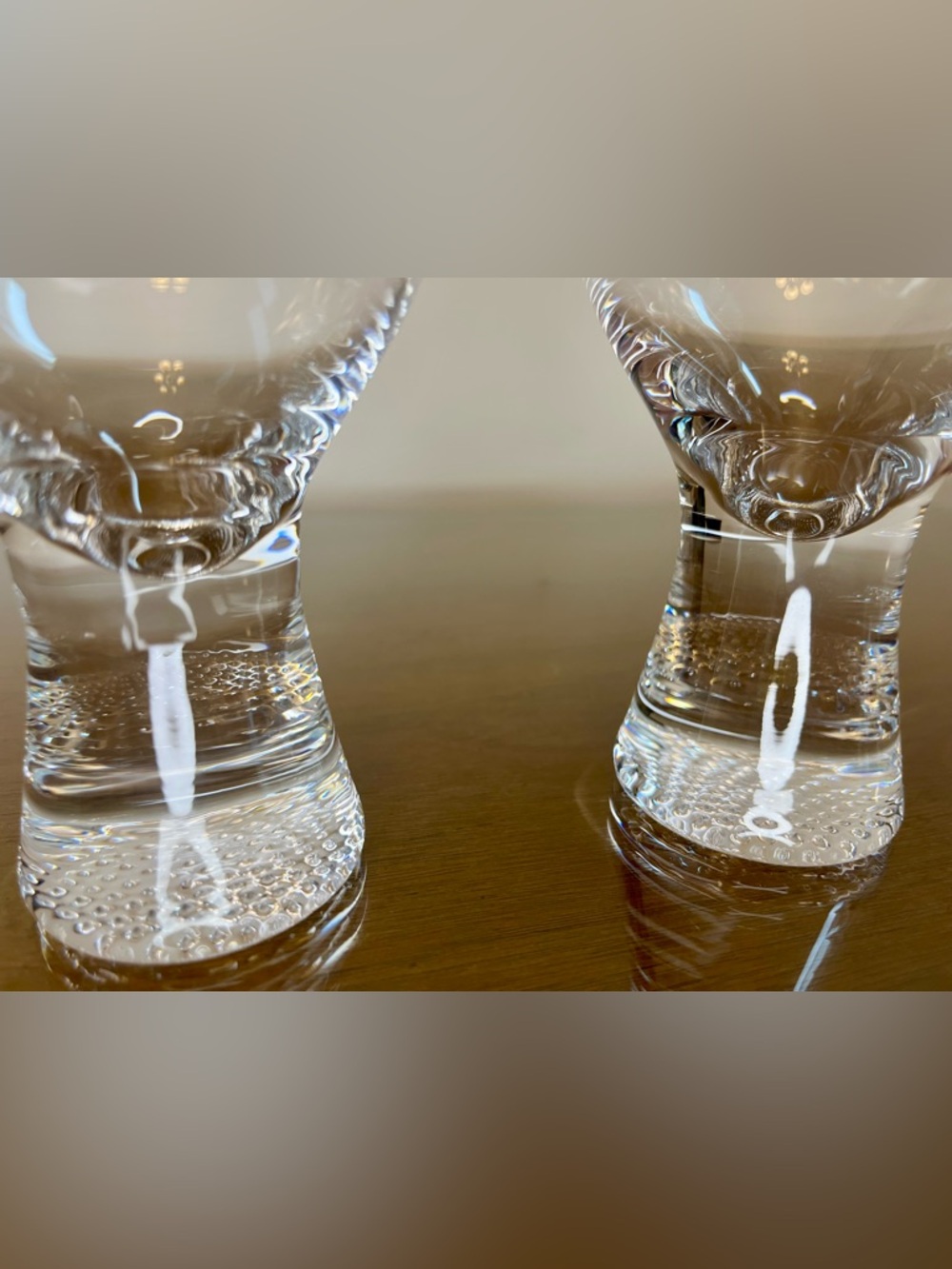2 Kosta Boda Wine Glasses Glass Clear Limelight Göran Wärff 8.5 oz - Picture 11 of 16